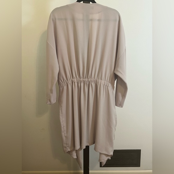 Next Tan Open Cardigan with Pockets - Picture 3 of 8